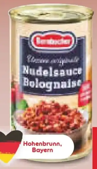 Netto Marken-Discount Bernbacher Unsere originale Nudelsauce Bolognaise Angebot