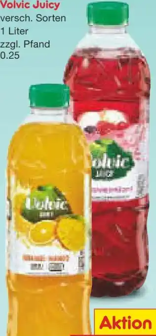 Netto Marken-Discount Volvic Juicy Erfrischungsgetränk Angebot
