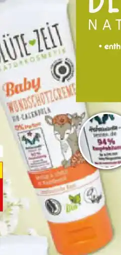 Netto Marken-Discount Blütezeit Naturkosmetik Baby Pflegecreme Angebot