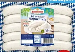 PENNY Fleischwerke Zimmermann 10 Münchner Weißwürste Angebot