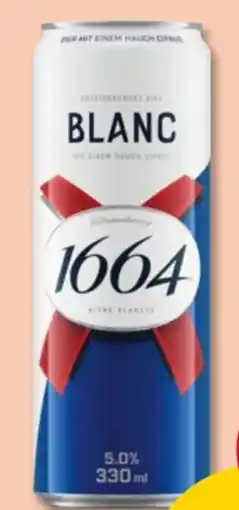 PENNY Kronenbourg Brewery Bier 1664 Blanc Angebot