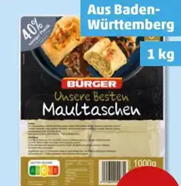 PENNY Bürger Unsere Besten Maultaschen Angebot