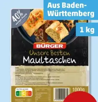 PENNY Bürger Unsere Besten Maultaschen Angebot