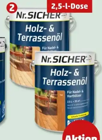 PENNY Nr. Sicher Holz- und Terrassenöl Angebot