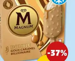 PENNY Langnese Magnum Eis Double Gold Caramel Billionaire Angebot