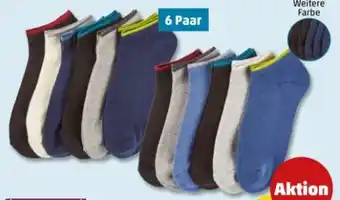 PENNY True Style Damen Sneakersocken 6 Paar Angebot