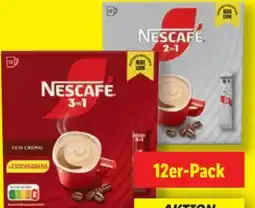 Lidl Nescafé Kaffeesticks 2in1 Angebot