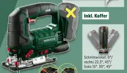 Lidl Parkside Akku-Pendelhubstichsäge PSTDA 20-Li C3 Angebot