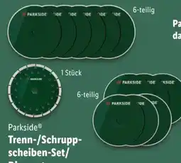 Lidl Parkside Trennscheibenset Angebot
