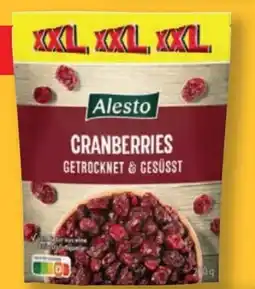Lidl Alesto Cranberries XXL Angebot