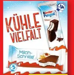 Lidl Ferrero Milch-Schnitte/ Kinder Pingui Mixpack Angebot