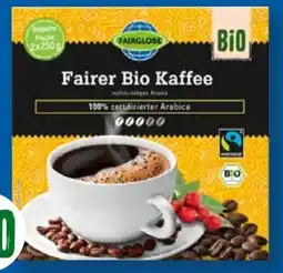 Lidl Fairglobe Fairer Bio Kaffee Angebot