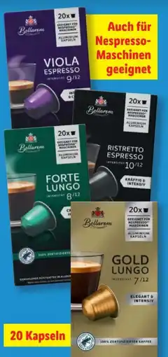 Lidl Bellarom Kaffeekapseln Viola Espresso Angebot