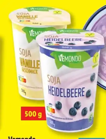 Lidl Vemondo Veganer Sojaghurt Angebot