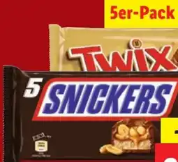Lidl Snickers Schokoriegel Angebot