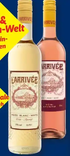 Lidl L’arrivée Blanc Wein Aperitif Angebot