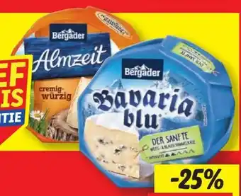 Lidl Bergader Bavaria Blu Angebot