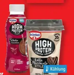 Lidl Dr. Oetker High Protein Coffee Drink Angebot