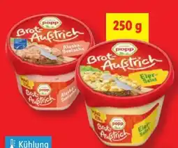 Lidl Popp Brot-Aufstrich Angebot