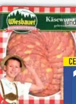 E-Center Wiesbauer Käsewurst Angebot