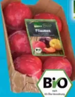 E-Center Edeka Bio Bio-Pflaumen Angebot