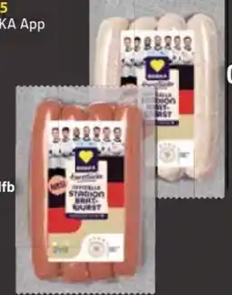E-Center Edeka Herzstücke Stadion Bratwurst Angebot