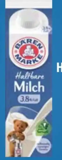 E-Center Bärenmarke Haltbare Milch Angebot