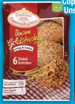 E-Center Coppenrath & Wiese Unsere Goldstücke 6 Mehrkornbrötchen Angebot