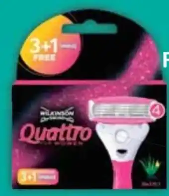 E-Center Wilkinson Sword Quattro for Women Rasierklingen Angebot