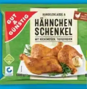 E-Center Gut & Günstig Hähnchen Schenkel Angebot