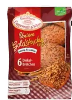 Edeka Coppenrath & Wiese Unsere Goldstücke 6 Dinkelbrötchen Angebot