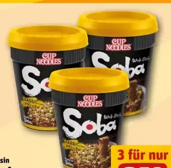REWE Center Nissin Soba Cup Noddles Classic Angebot