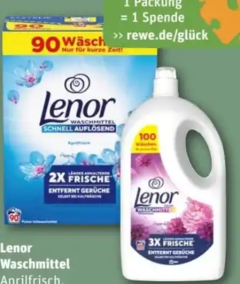 REWE Center Lenor Waschmittel Pods Aprilfrisch Angebot