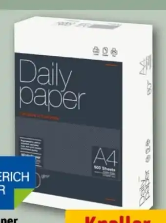 REWE Center Daily Paper Kopierpapier Angebot