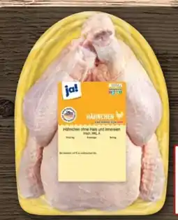 REWE Center ja! Frisches Ganzes Hähnchen Angebot