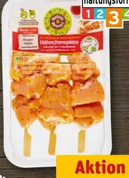 REWE Center Nature & Respect Hähnchen-Spieße Angebot