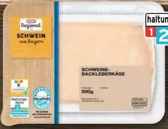 REWE Center Rewe Regional Schweine-Backleberkäse Angebot