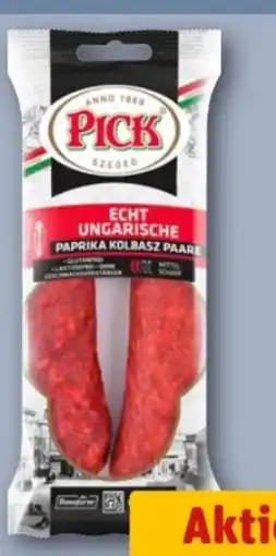 REWE Center Pick Paprika Kolbasz Paare Angebot