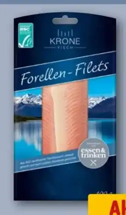 REWE Center Krone Fisch Forellen-Filets Angebot