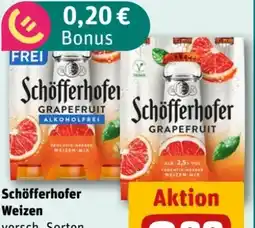 REWE Center Schöfferhofer Grapefruit Angebot