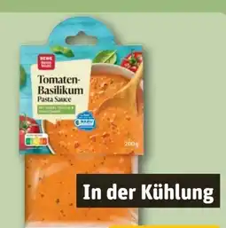 REWE Center Rewe Beste Wahl Tomaten-Basilikium Pasta-Sauce Angebot