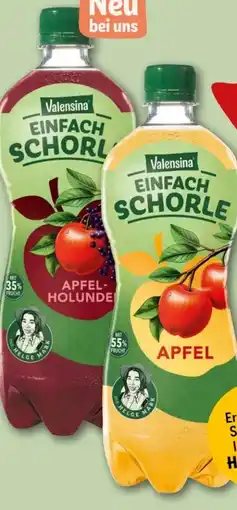 REWE Center Valensina Einfach Schorle Angebot