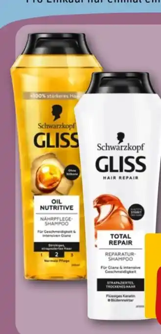 REWE Center Schwarzkopf Gliss Shampoo Angebot
