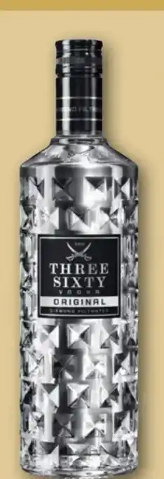 REWE Center Three Sixty Vodka Angebot
