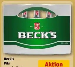 REWE Center Beck's Pilsener Angebot