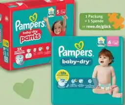 REWE Center Pampers Baby Dry Pants Single Pack Angebot