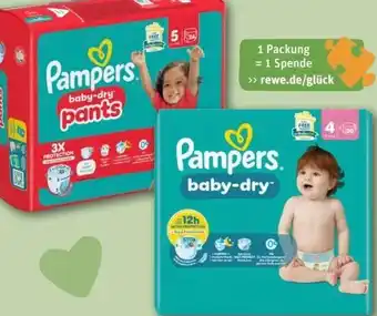 REWE Center Pampers Baby Dry Pants Single Pack Angebot