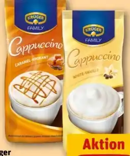 REWE Center Krüger Family Cappuccino Caramel-Krokant Angebot