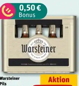 REWE Center Warsteiner Pils Angebot