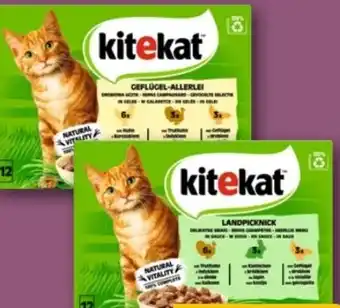 REWE Center Kitekat Katzennahrung Geflügel Allerlei Angebot